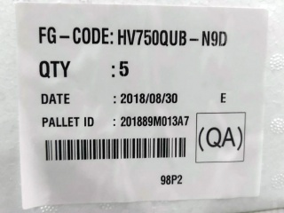 HV750QUB-N9D